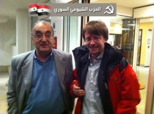 Ammar Bagdache (PC Siriano) con Massimiliano Ay (PC Ticino)