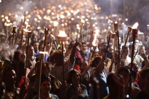 March of the Torches in Havana