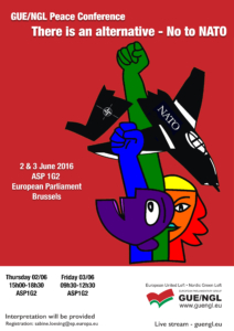 Il GUE/NGL ha organizzato una conferenza contro la NATO all'Europarlamento