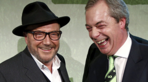 Il socialista Galloway (RESPECT) e Farage (UKIP) uniti contro l'UE