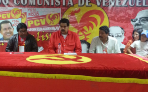 Il presidente Maduro ospite del Partito Comunista Venezuelano