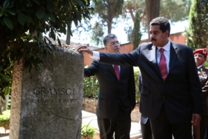Maduro visita rende omaggio ad Antonio Gramsci a Roma
