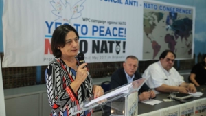 Socorro Gomes, presidente del WCL a Bruxelles